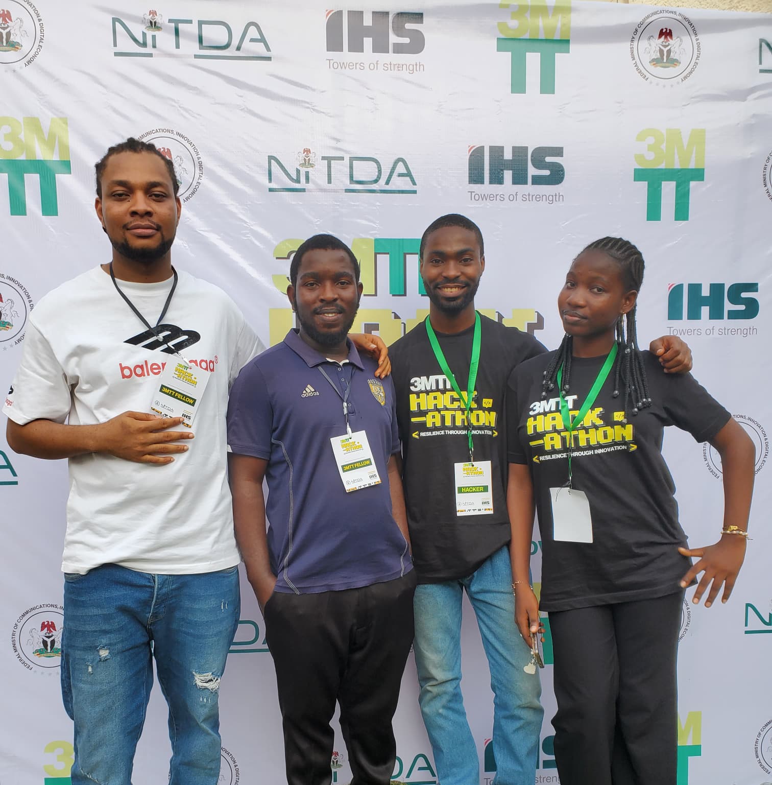 Bright with 3MTT colleagues — showing up
